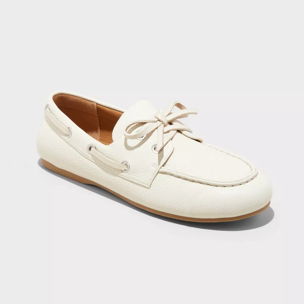 Women's Midge Boat Shoe Flats with Memory Foam Insole - Universal Thread 9.5 NEW